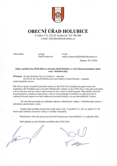 20.3.2026_20260320 zápis z jednání obec Holubice x SVAS