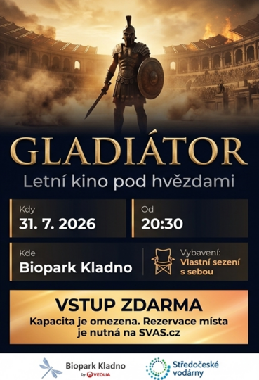 Biopark GLADIATOR2 červenec