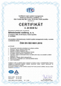 Certifikát ISO 9001-2016_CZ