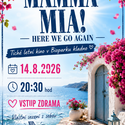TICHÉ KINO v Bioparku Kladno - MAMMA MIA 2 - 14.8.2026